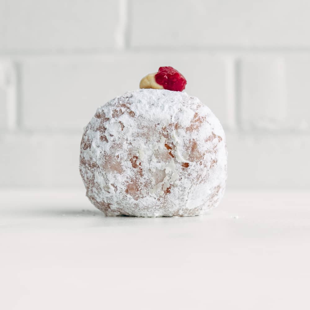 Raspberry Cream Donut